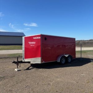 Discovery Rover ET Enclosed Cargo Trailer 14' (Red Trailer) SOLD